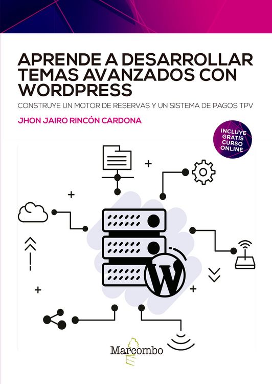 Produktbild: Aprende a desarrollar temas avanzados con WordPress
