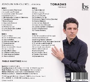 Produktbild: Nin-Culmell: Tonadas f&uuml;r Klavier