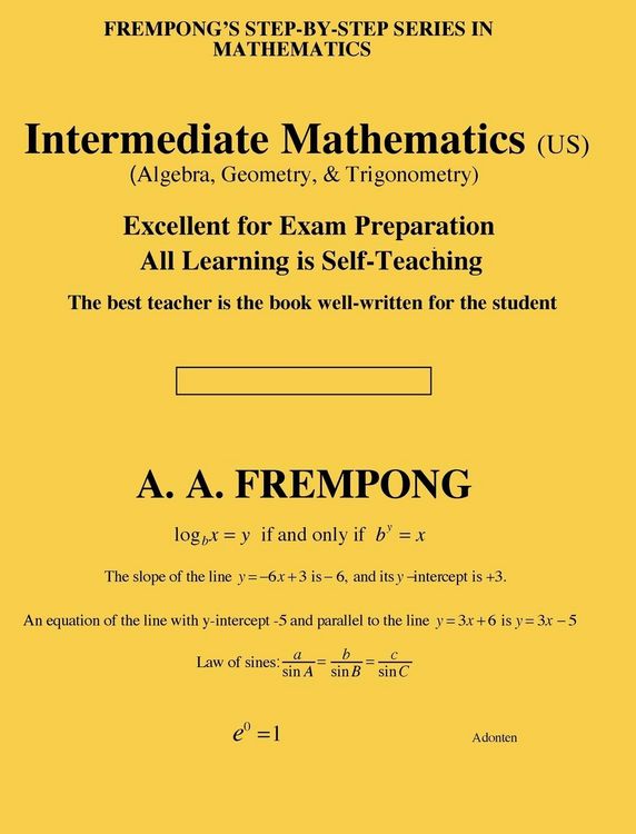 Produktbild: Intermediate Mathematics (US)
