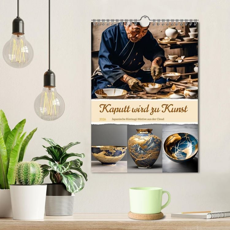 Produktbild: Kaputt wird zu Kunst (Wandkalender 2026 DIN A4 hoch), CALVENDO Monatskalender