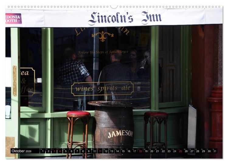 Produktbild: Dublin (hochwertiger Premium Wandkalender 2026 DIN A2 quer), Kunstdruck in Hochglanz