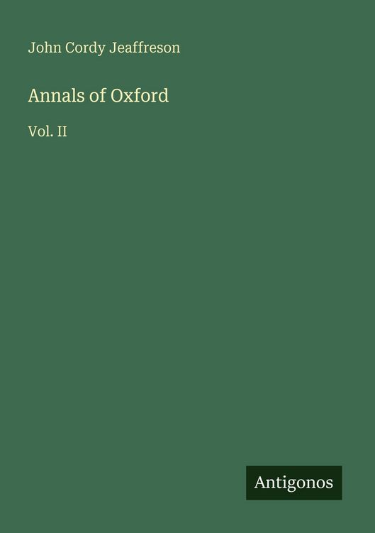 Produktbild: Annals of Oxford
