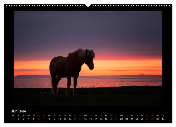 Produktbild: Island - Eine Reise in Bildern (hochwertiger Premium Wandkalender 2026 DIN A2 quer), Kunstdruck in Hochglanz