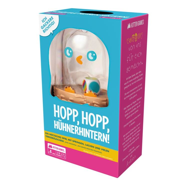 Bild vom Artikel Exploding Kittens - Hopp, hopp, Hühnerhintern vom Autor Elan Lee