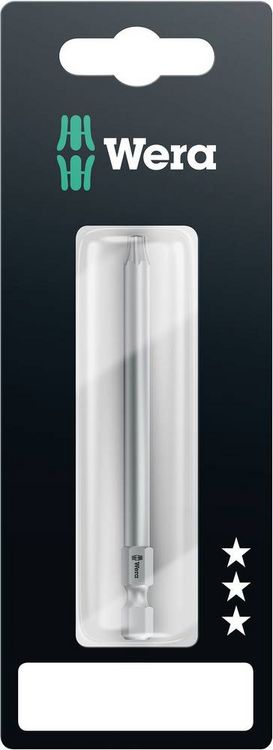 Produktbild: Wera 867/4 Z 89mm SB SiS 05073526001 Torx-Bit T 10 Werkzeugstahl legiert, z&auml;hhart F 6.3 1St.
