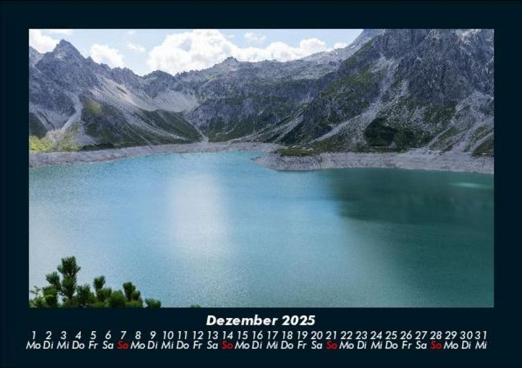Produktbild: Die Seen der Erde 2025 Fotokalender DIN A5