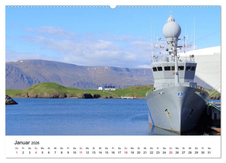 Produktbild: Der goldene Zirkel, Island (hochwertiger Premium Wandkalender 2026 DIN A2 quer), Kunstdruck in Hochglanz