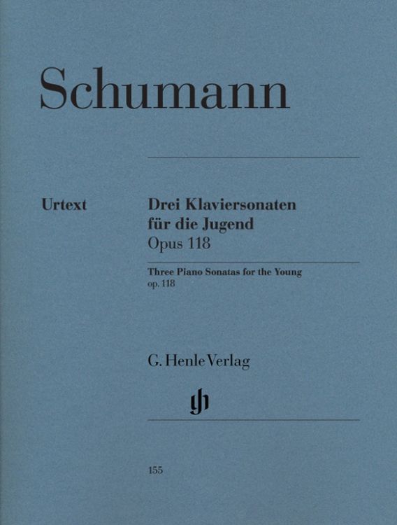 Produktbild: Robert Schumann - Drei Klaviersonaten f&uuml;r die Jugend op. 118
