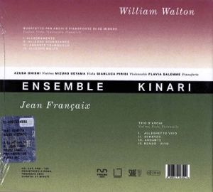 Produktbild: Ensemble Kinari,Jean Francaix E William Walton