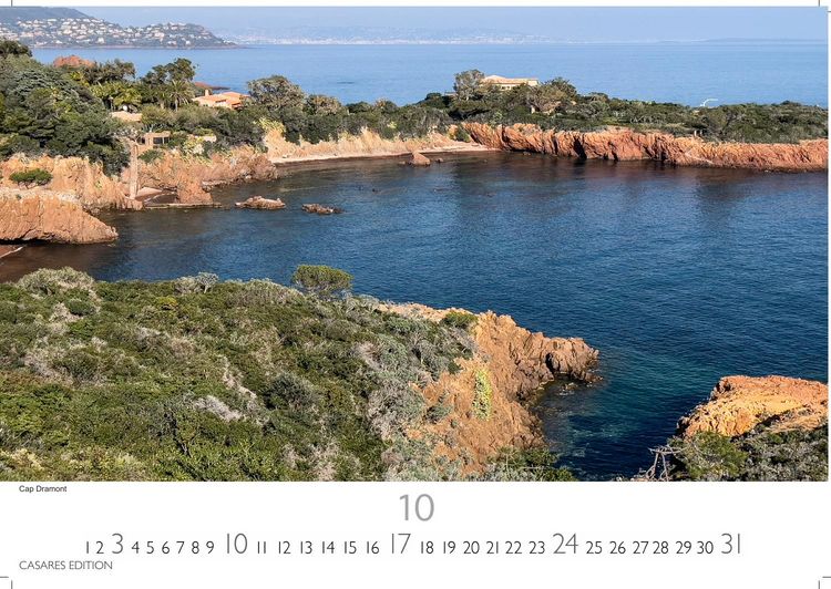 Produktbild: Cote d&Aacute;zur Kalender 2027 &ndash; Wandkalender | Fotokalender Frankreich 50x35cm - Atemberaubende Bilder der C&ocirc;te d&rsquo;Azur, Nizza, Cannes,unber&uuml;hrte Natur der franz&ouml;sische Riviera