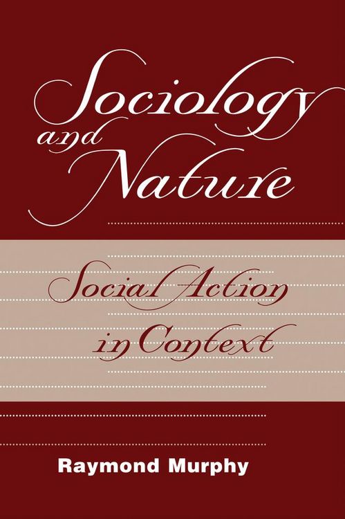 Produktbild: Sociology And Nature