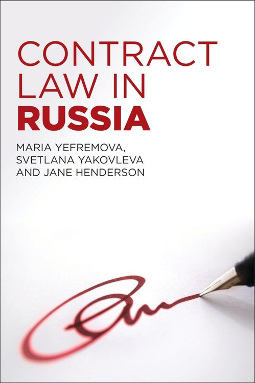 Produktbild: Contract Law in Russia