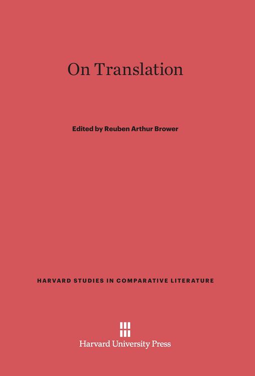 Produktbild: On Translation