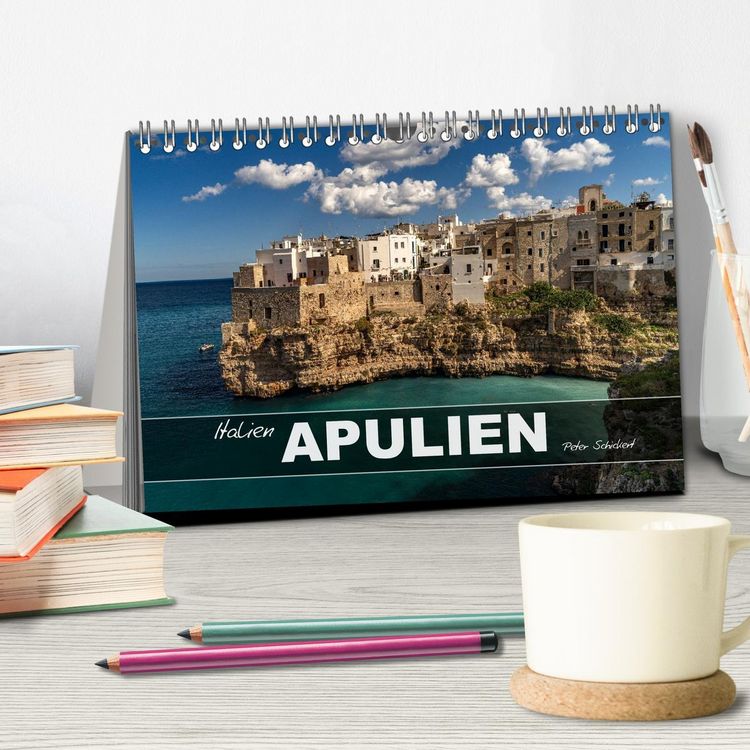 Produktbild: Italien - Apulien (Tischkalender 2026 DIN A5 quer), CALVENDO Monatskalender