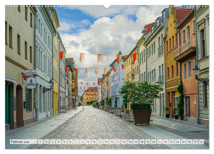 Produktbild: Lutherstadt Wittenberg Impressionen (hochwertiger Premium Wandkalender 2026 DIN A2 quer), Kunstdruck in Hochglanz