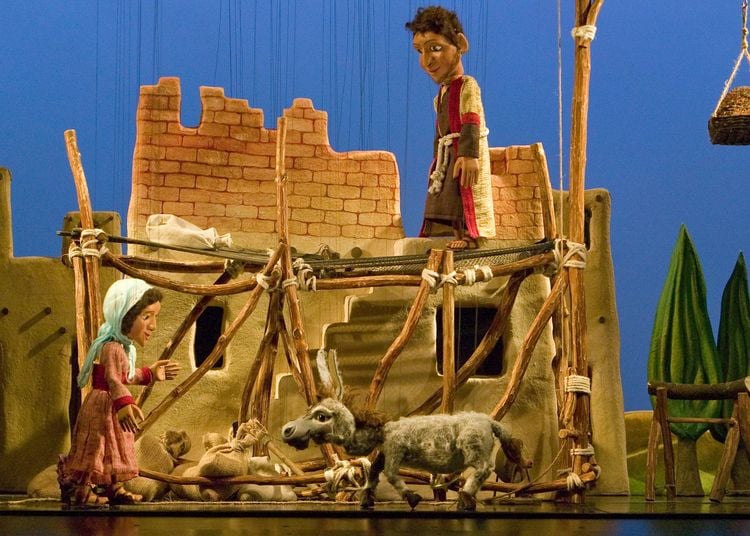 Produktbild: Die Weihnachtsgeschichte in einer Inszenierung der Augsburger Puppenkiste