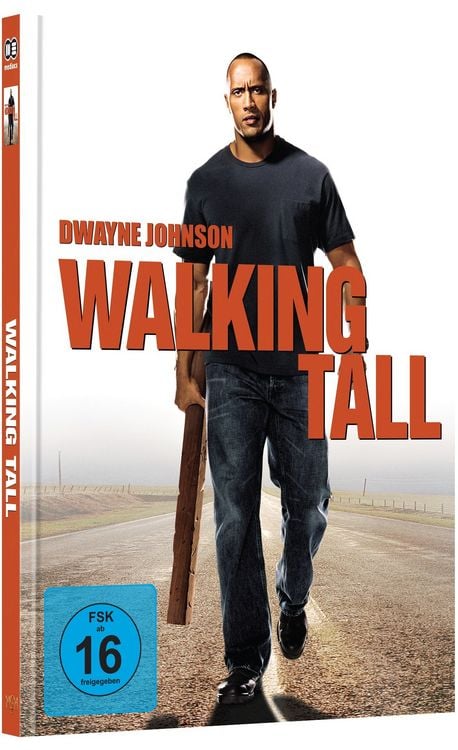 Produktbild: Walking Tall - Mediabook - Auf eigene Faust - Cover A - Limited Edition (Blu-ray+DVD)