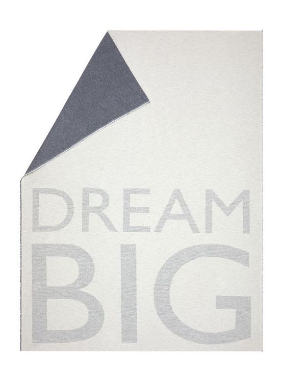 Produktbild: Flanelldecke "Dream Big" (GRS)