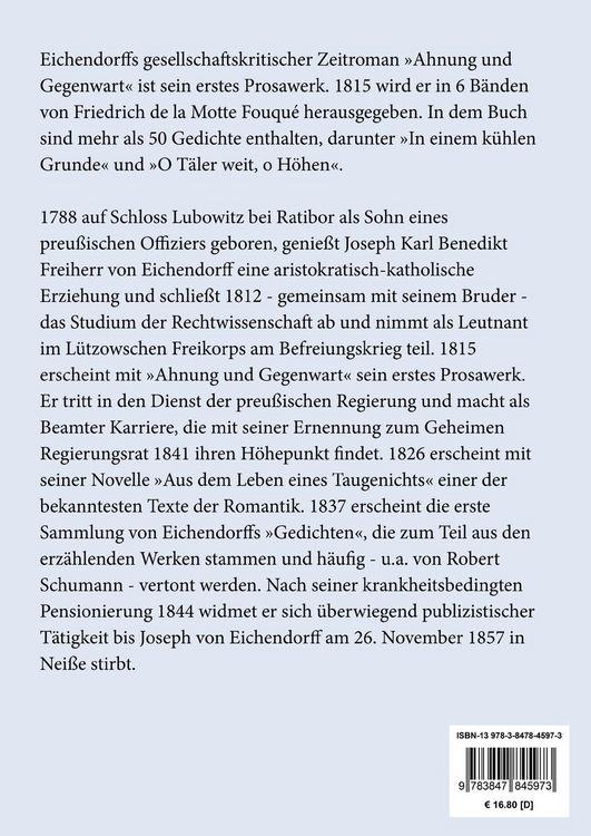 Produktbild: Ahnung und Gegenwart (Gro&szlig;druck)