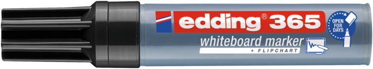 Produktbild: edding 365 Whiteboardmarker schwarz