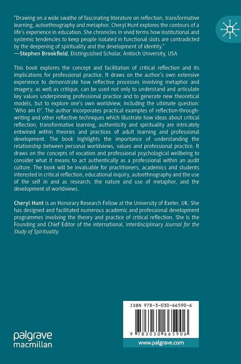 Produktbild: Critical Reflection, Spirituality and Professional Practice