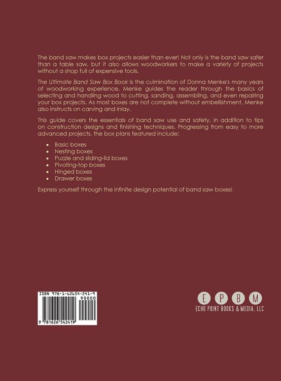Produktbild: The Ultimate Band Saw Box Book