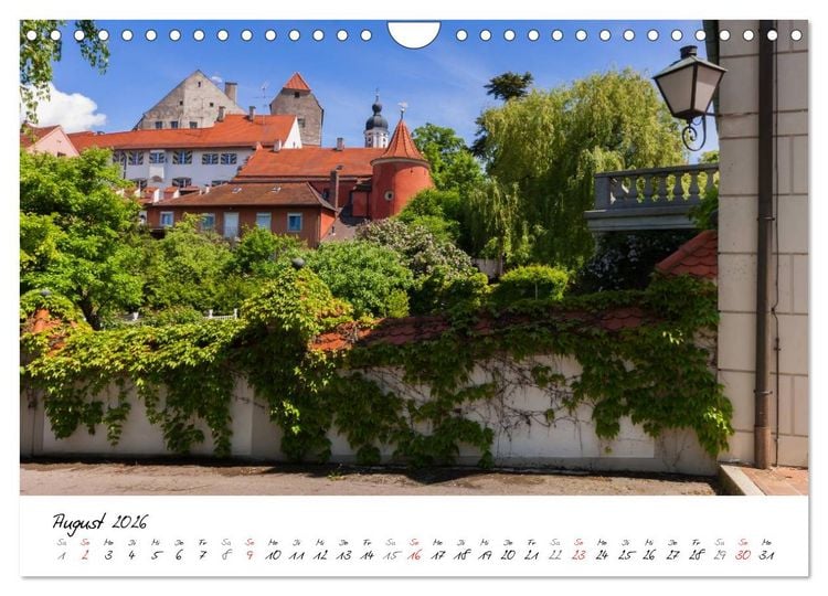 Produktbild: Romantisches Neuburg an der Donau (Wandkalender 2026 DIN A4 quer), CALVENDO Monatskalender