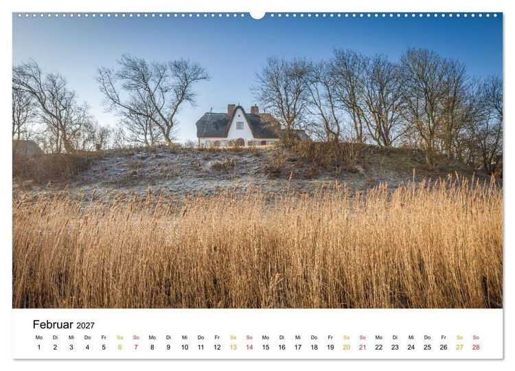 Produktbild: Sylt - Meine Trauminsel (Wandkalender 2027 DIN A2 quer), CALVENDO Monatskalender