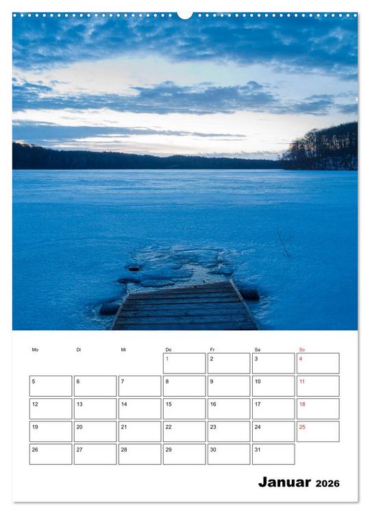 Produktbild: Usedom - Inseltraum im Norden (hochwertiger Premium Wandkalender 2026 DIN A2 hoch), Kunstdruck in Hochglanz