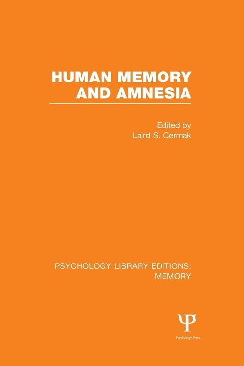 Produktbild: Human Memory and Amnesia (PLE