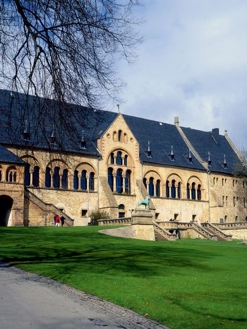 Produktbild: CALVENDO Puzzle Romanische Kaiserpfalz in Goslar | 1000 Teile Lege-Gr&ouml;&szlig;e 64x48cm Foto-Puzzle f&uuml;r gl&uuml;ckliche Stunden
