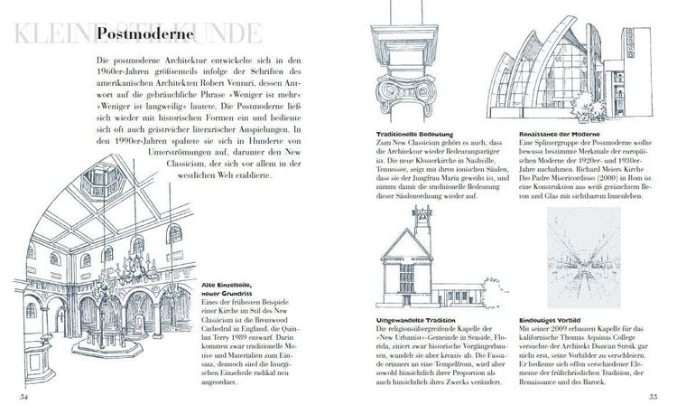 Produktbild: Kirchen - verst&auml;ndlich gemacht. Eine illustrierte und verst&auml;ndliche Baustilkunde zur christlichen Architektur: Kathedralen, Kapellen, Kl&ouml;stern, Abteien und Tempeln. Mit Grund- und Aufrissen, Detail- und Gesamtansichten