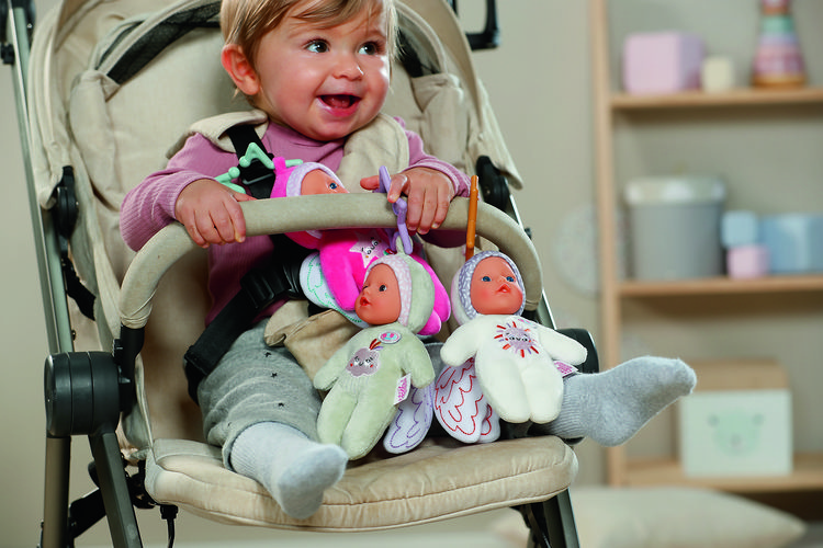 Produktbild: BABY born for babies Engel 3 sortiert 18cm