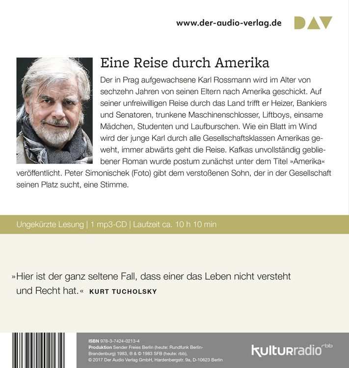 Produktbild: Der Verschollene