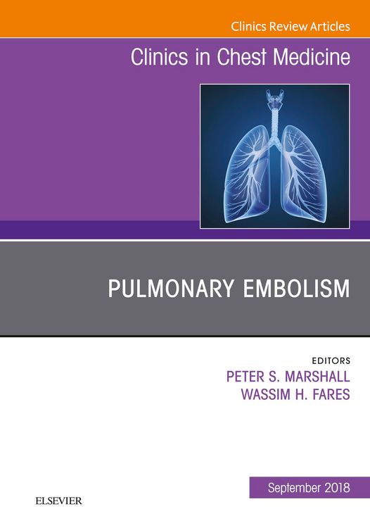 Produktbild: Pulmonary Embolism, An Issue of Clinics in Chest Medicine