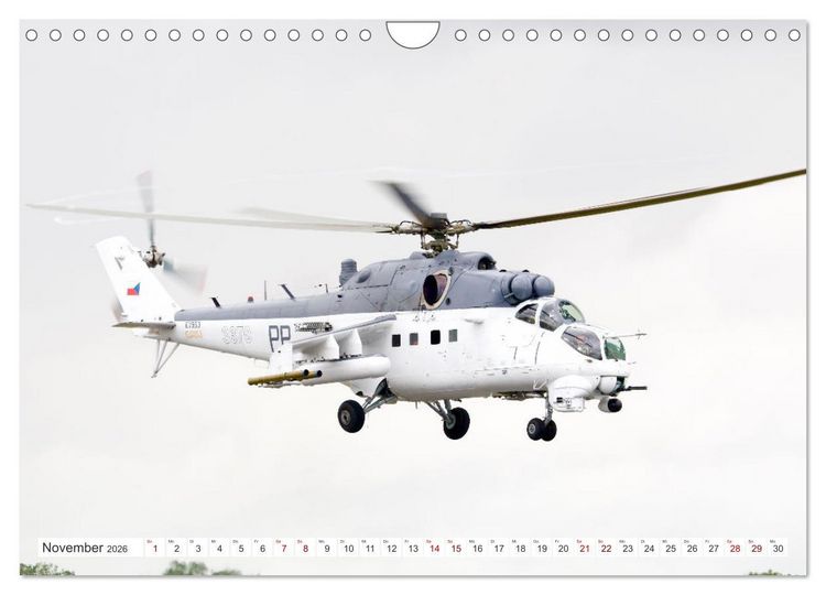 Produktbild: Hubschrauber in Action (Wandkalender 2026 DIN A4 quer), CALVENDO Monatskalender