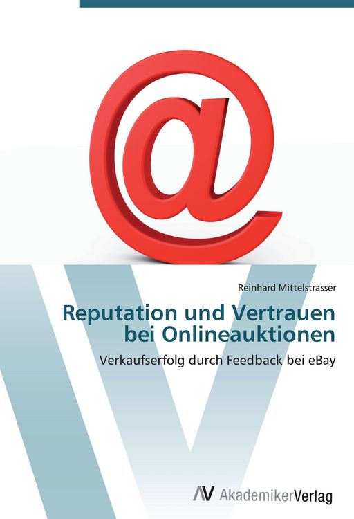 Produktbild: Reputation und Vertrauen bei Onlineauktionen