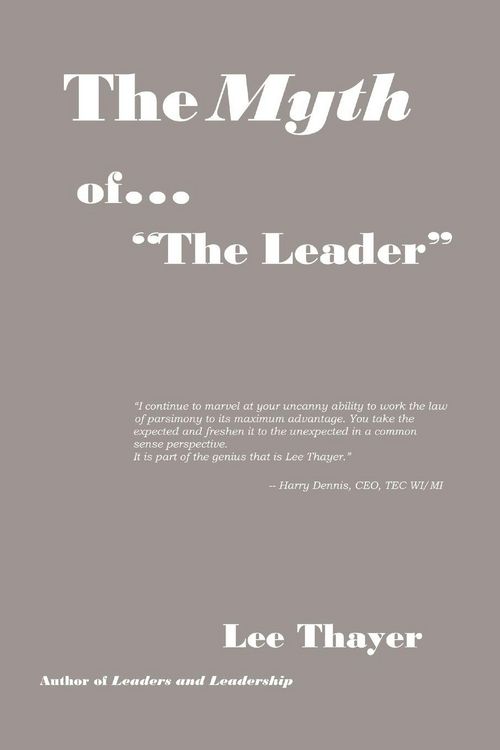Produktbild: The Myth of ''the Leader''