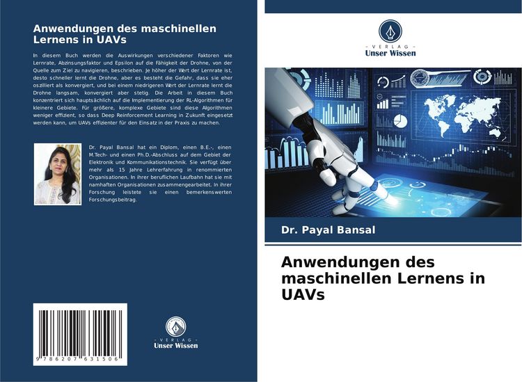 Produktbild: Anwendungen des maschinellen Lernens in UAVs