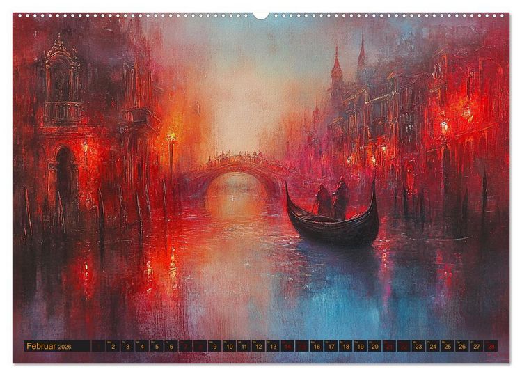 Produktbild: Visionen aus 1001 Nacht (Wandkalender 2026 DIN A2 quer), CALVENDO Monatskalender