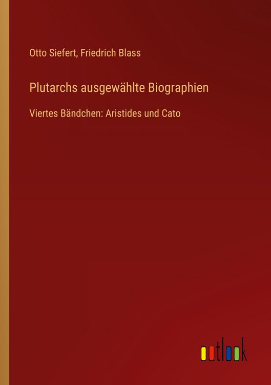 Produktbild: Plutarchs ausgew&auml;hlte Biographien