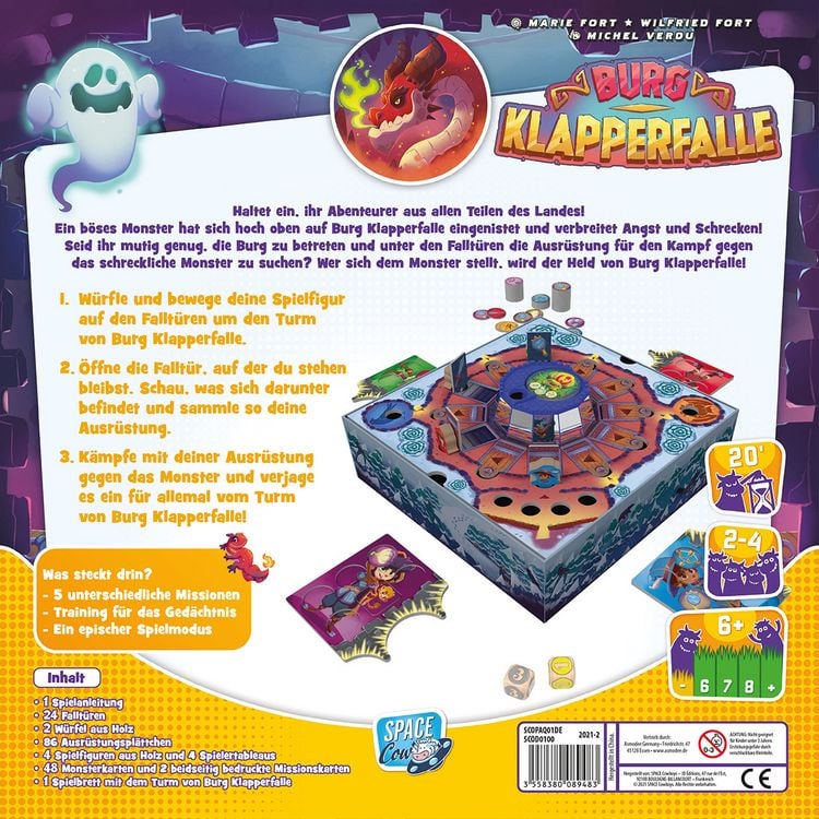 Produktbild: Burg Klapperfalle (Spiel)