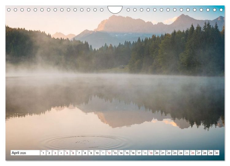 Produktbild: Ein Sommer in den Bayerischen Alpen (Wandkalender 2026 DIN A4 quer), CALVENDO Monatskalender