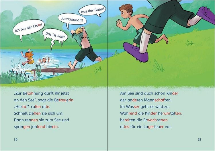 Produktbild: Lesel&ouml;wen 2. Klasse - Abenteuer im Fu&szlig;ballcamp