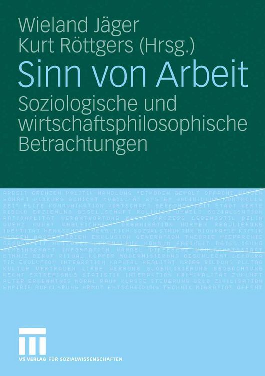 Produktbild: Sinn von Arbeit