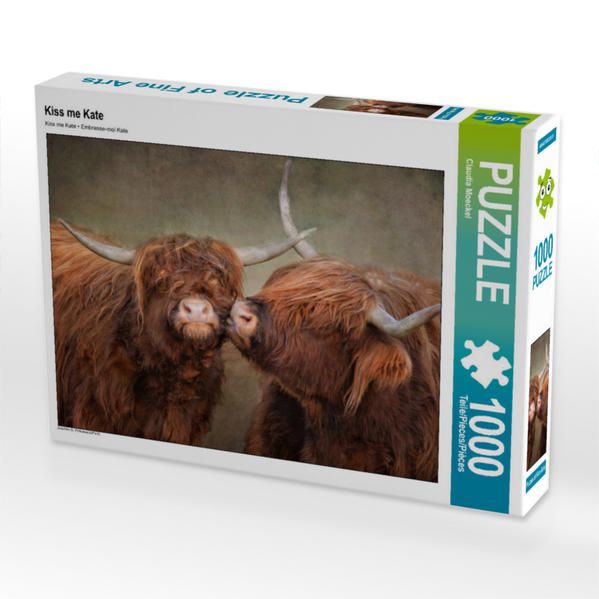 Produktbild: CALVENDO Puzzle Kiss me Kate 1000 Teile Lege-Gr&ouml;&szlig;e 640 x 480 cm Foto-Puzzle Bild von Claudia Moeckel