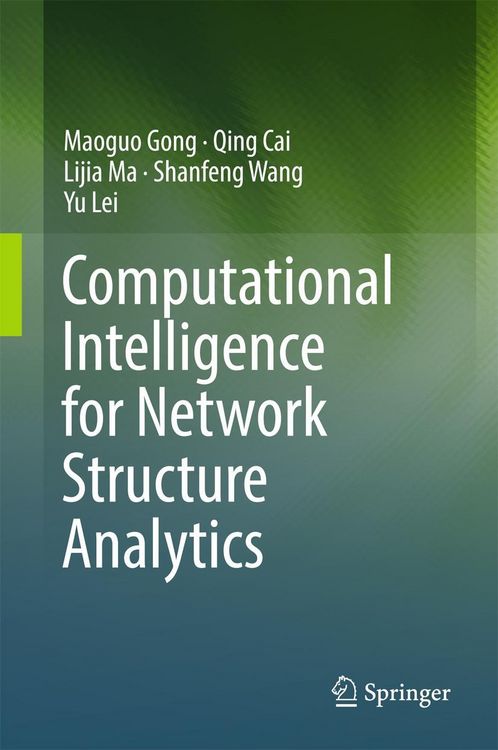 Produktbild: Computational Intelligence for Network Structure Analytics