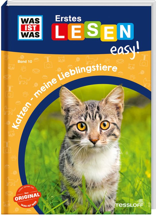 Produktbild: WAS IST WAS Erstes Lesen easy! Band 10. Katzen - meine Lieblingstiere