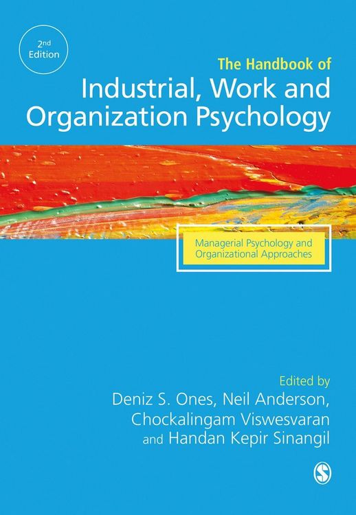 Produktbild: The SAGE Handbook of Industrial, Work & Organizational Psychology