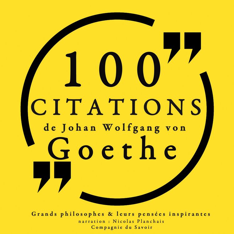 Produktbild: 100 citations de Goethe